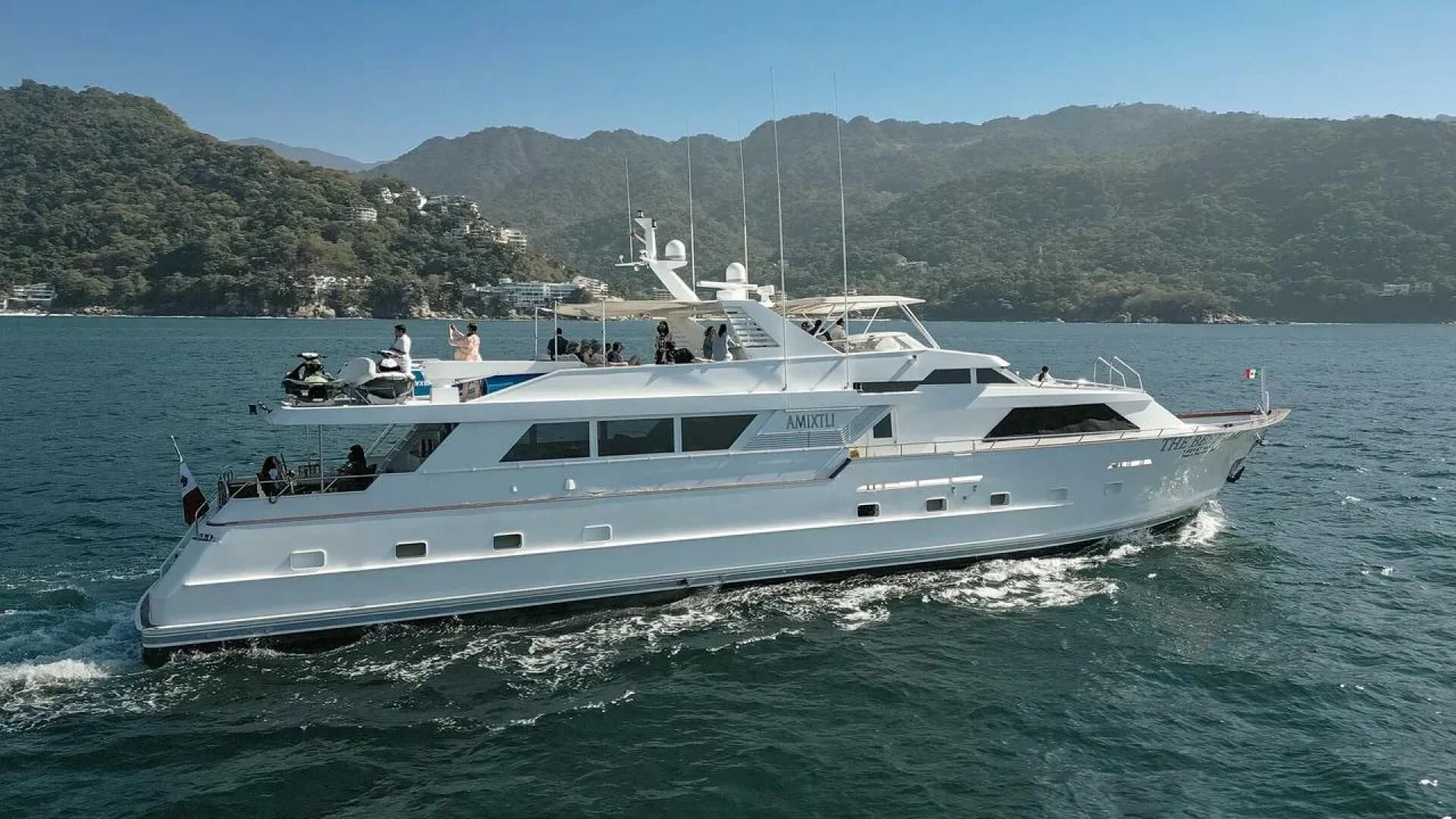 a boat on the water aboard THE BEST DAY Yacht for Sale