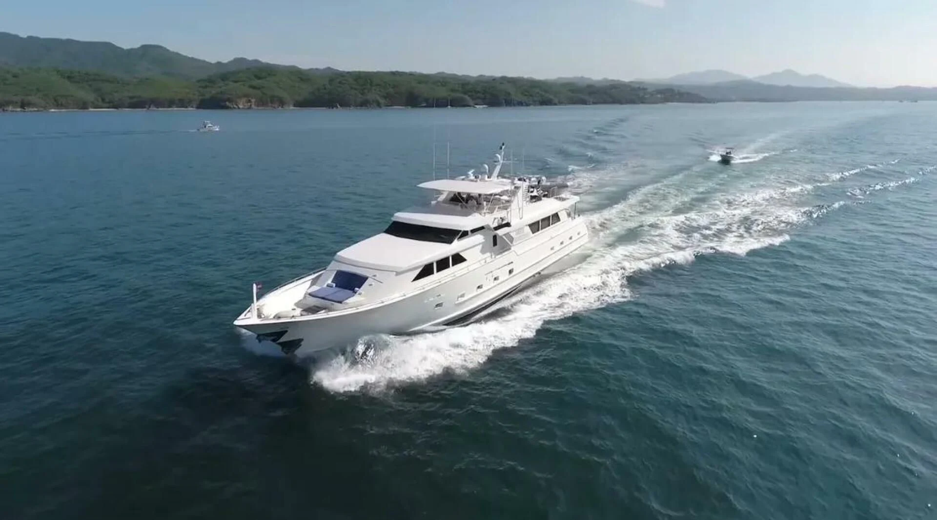 a boat on the water aboard THE BEST DAY Yacht for Sale
