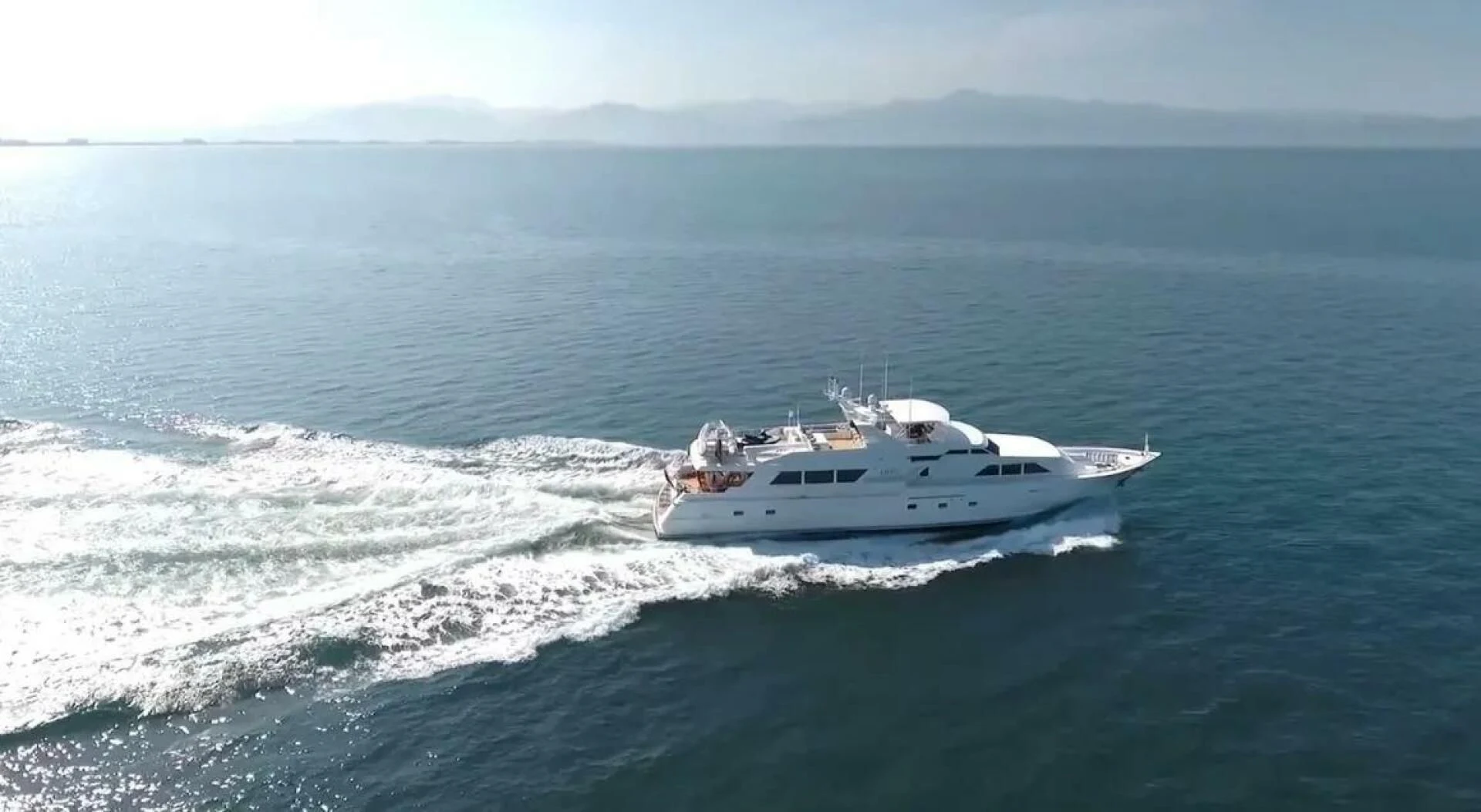 a boat on the water aboard THE BEST DAY Yacht for Sale