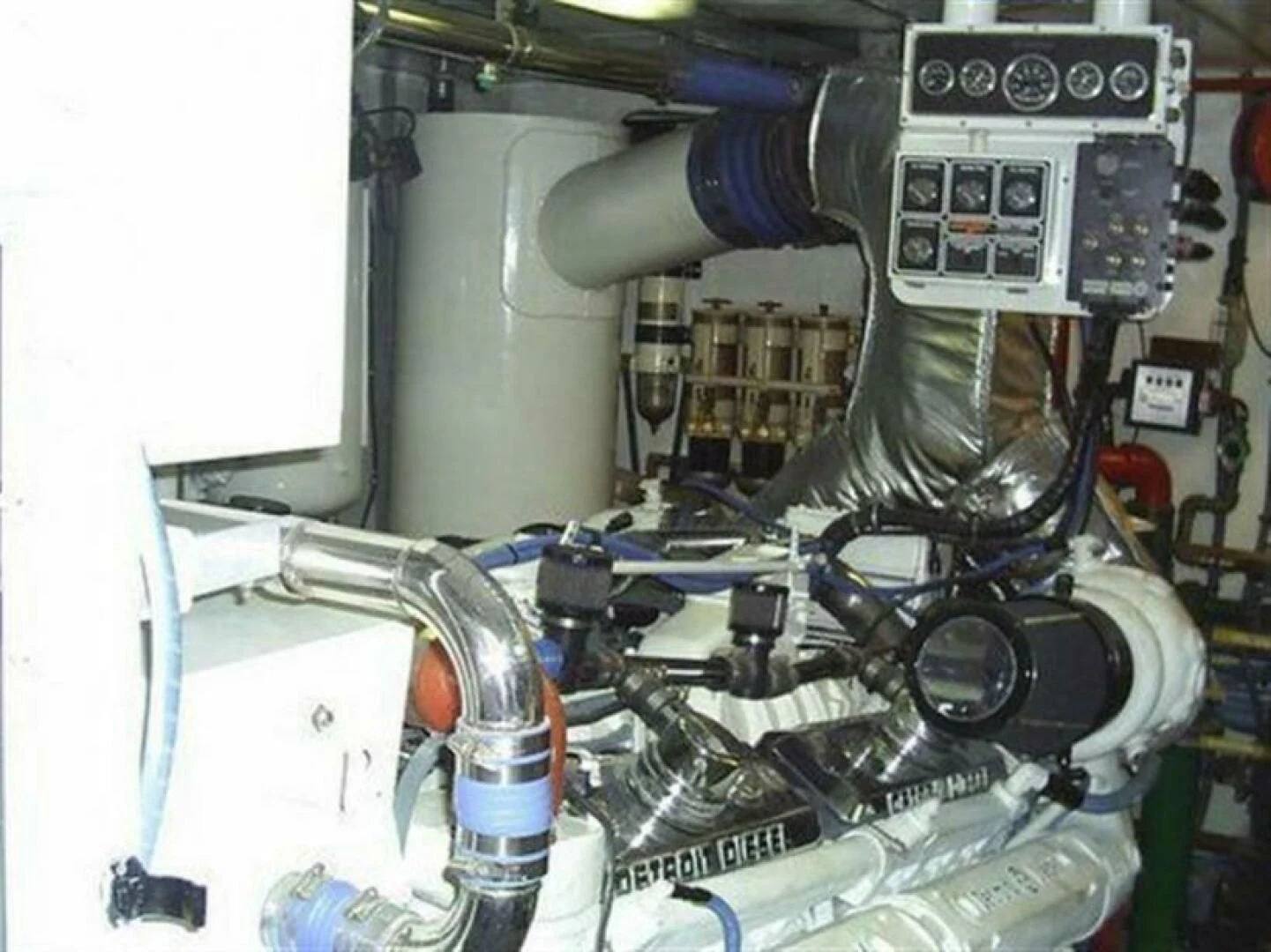 a close-up of a machine aboard THE BEST DAY Yacht for Sale