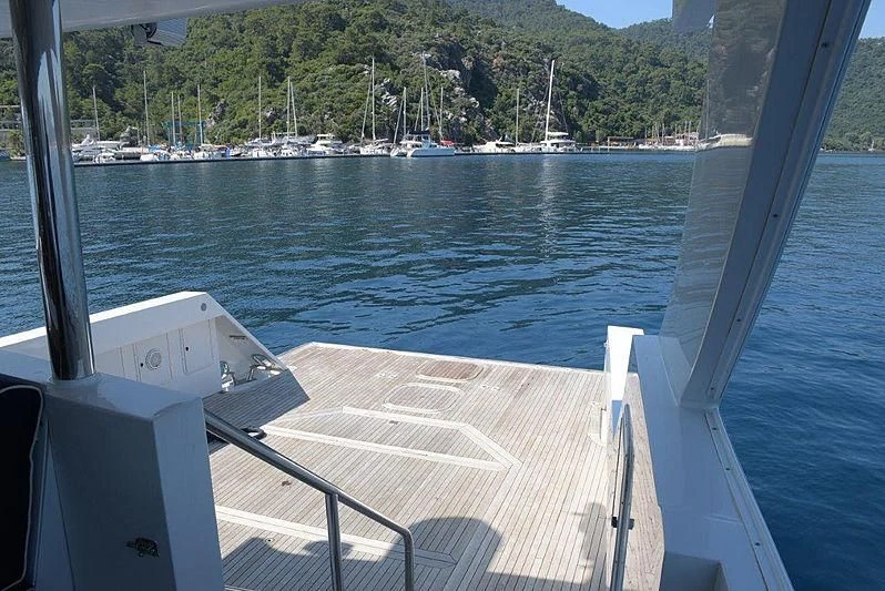 a boat on the water aboard AGA 6 Yacht for Sale