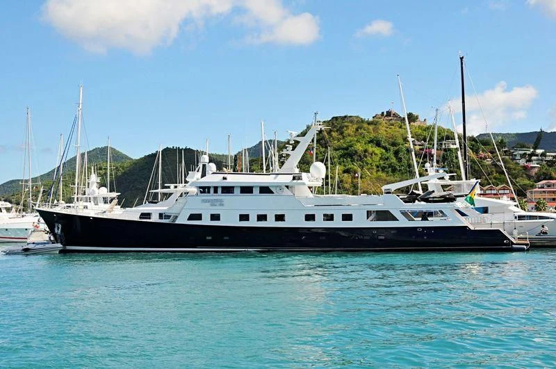 a boat in the water aboard AGA 6 Yacht for Sale