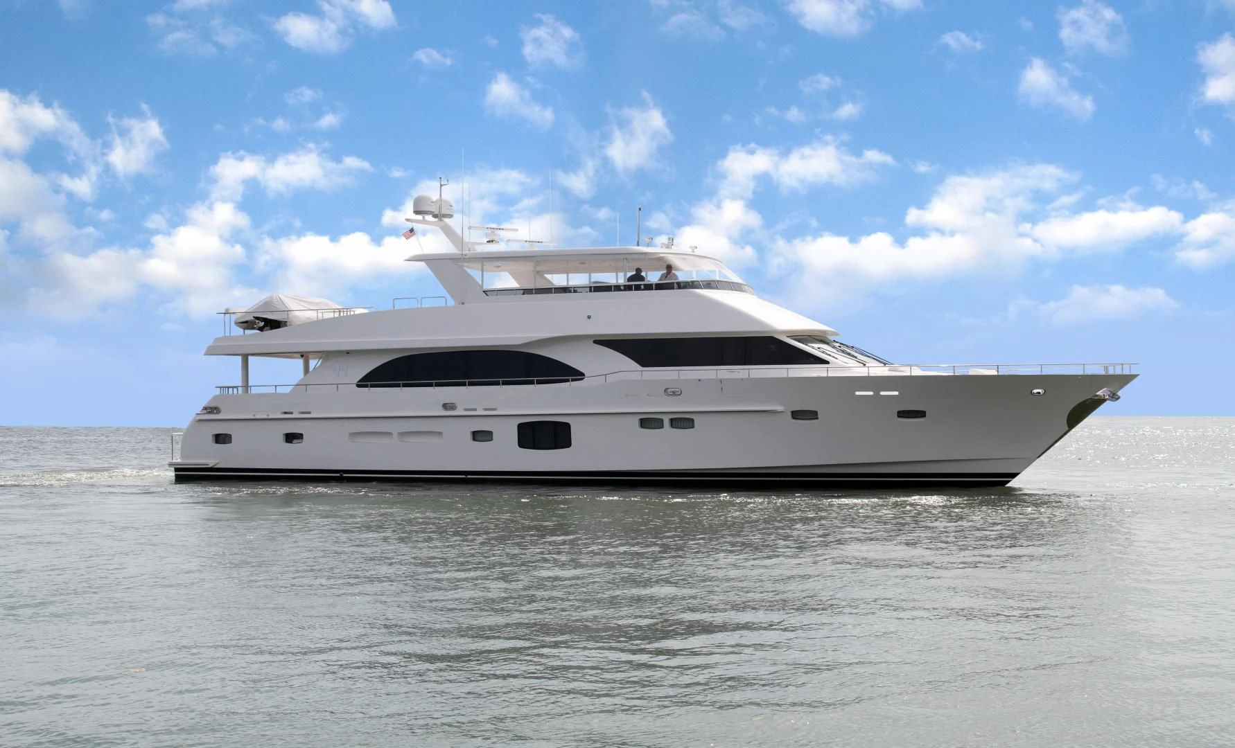 a white yacht in the water aboard SEASEID Yacht for Sale