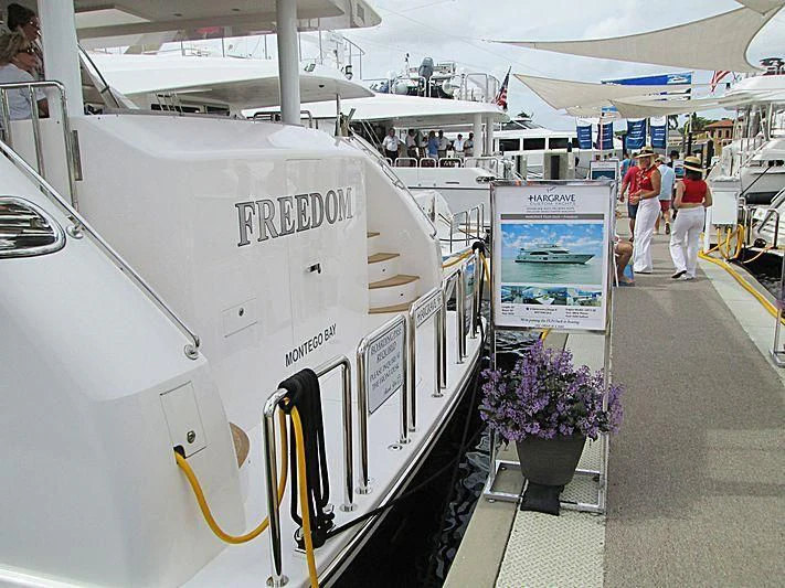 a white machine in a room aboard SEASEID Yacht for Sale