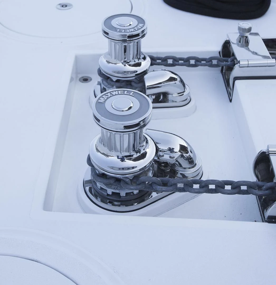 a machine with a wire aboard SEASEID Yacht for Sale