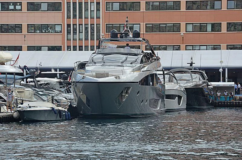 boats on the water aboard SLAVA Yacht for Sale