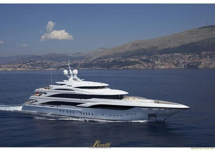 a ship in the water aboard FORMOSA Yacht for Sale