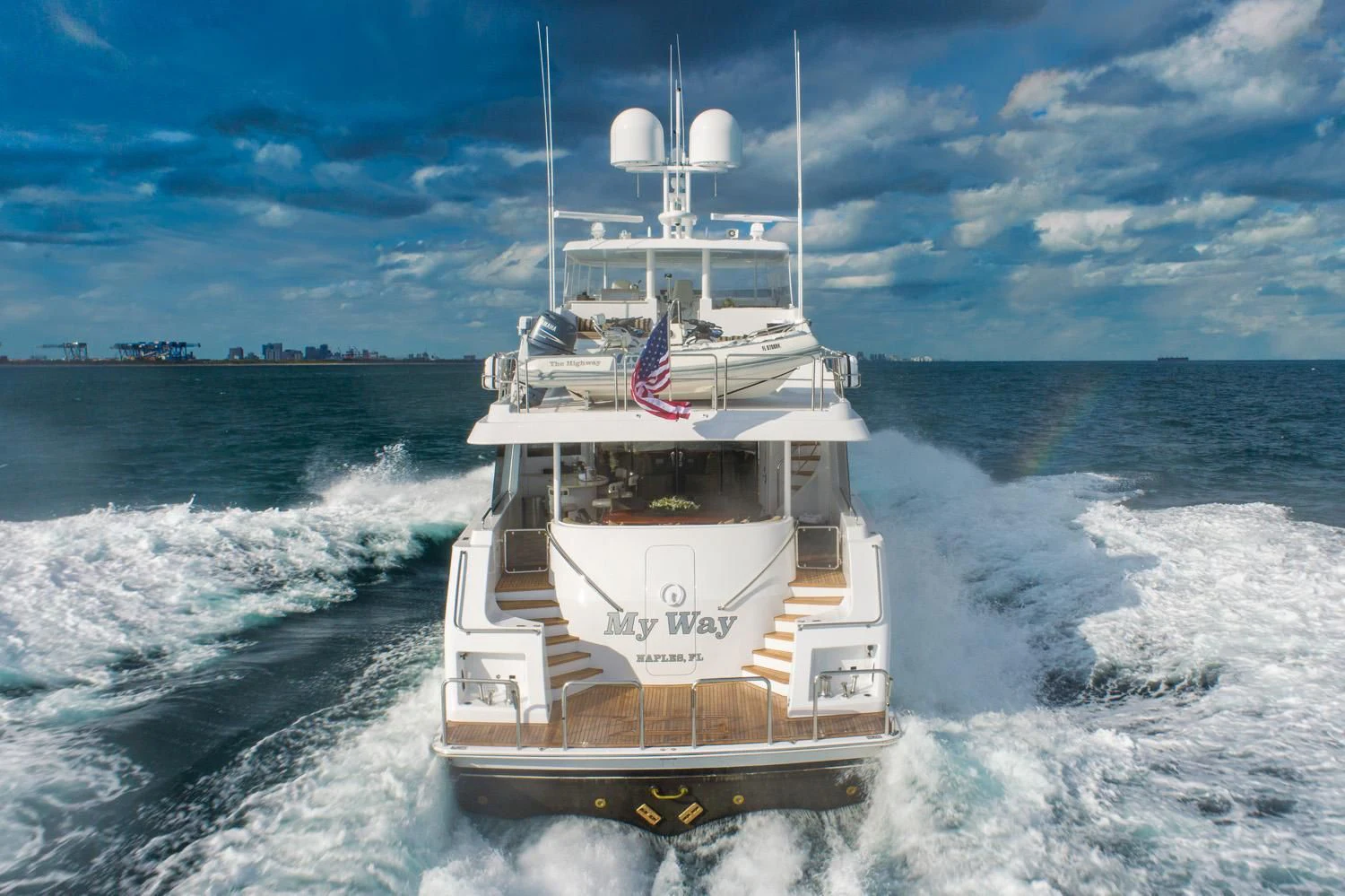 a boat on the water aboard ESENSE Yacht for Sale