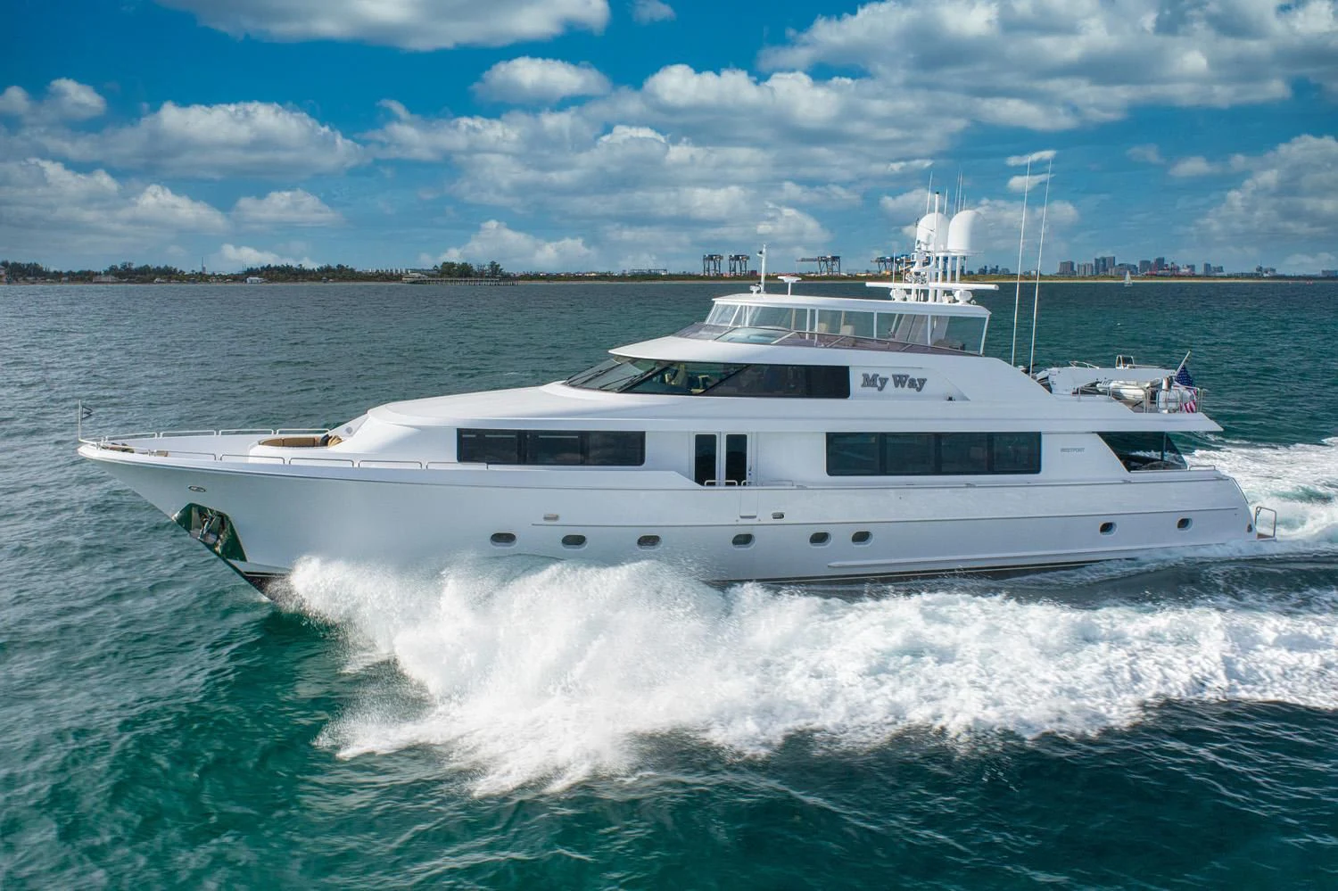a boat on the water aboard ESENSE Yacht for Sale