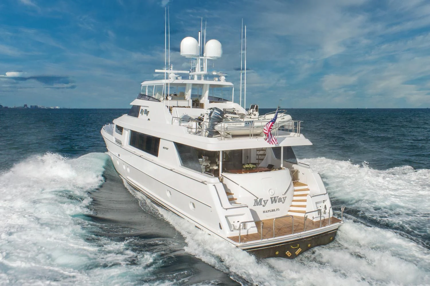 a boat on the water aboard ESENSE Yacht for Sale