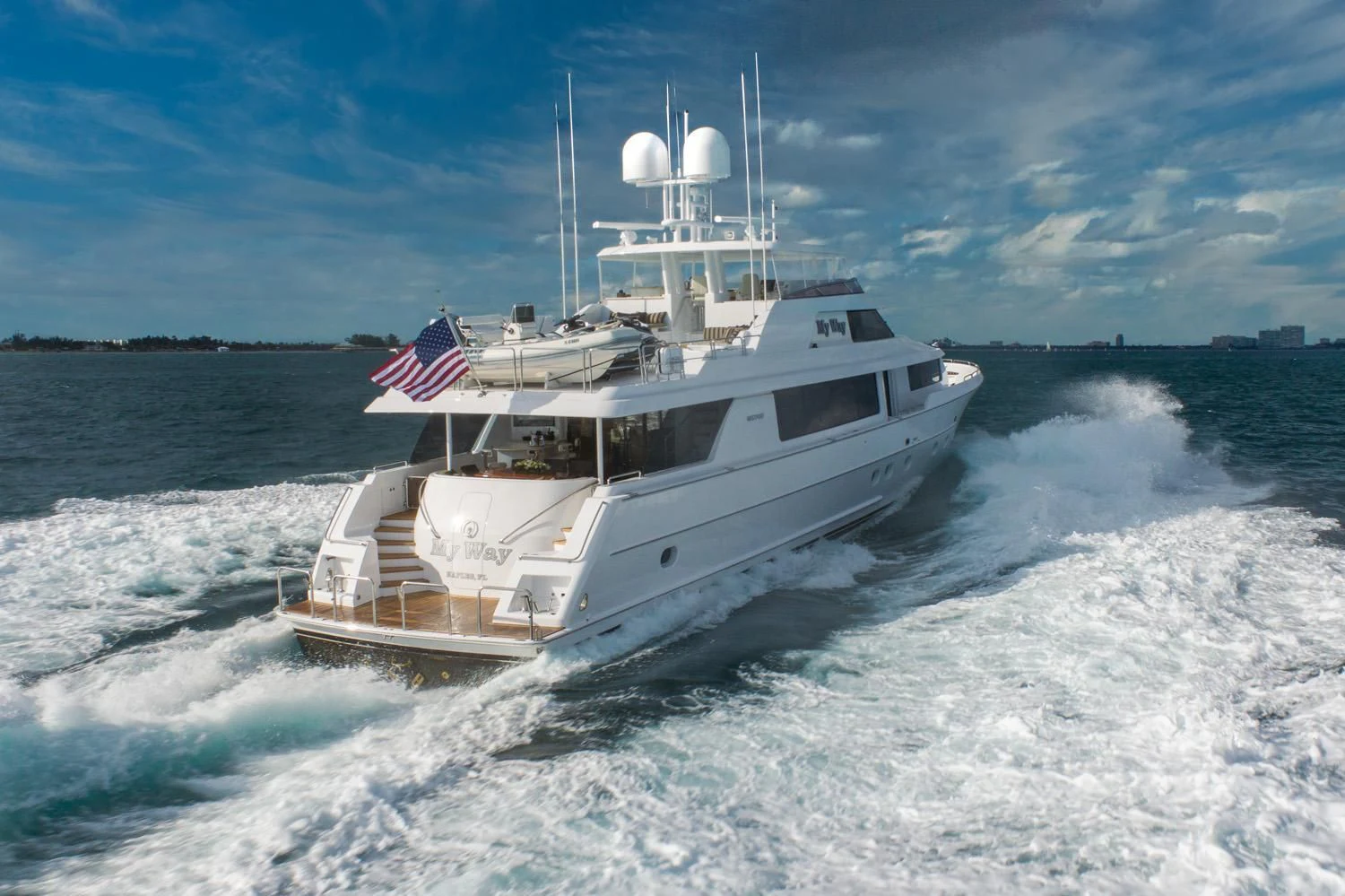 a boat on the water aboard ESENSE Yacht for Sale
