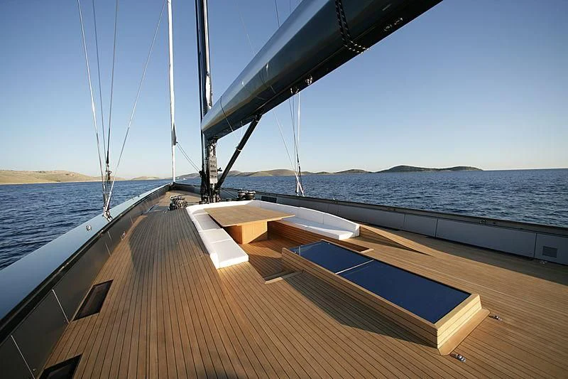 a boat on the water aboard ESENSE Yacht for Sale