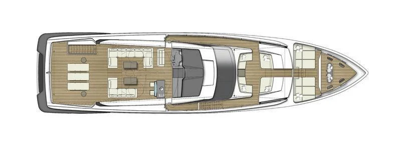 a close-up of a building aboard IV DREAMS Yacht for Sale