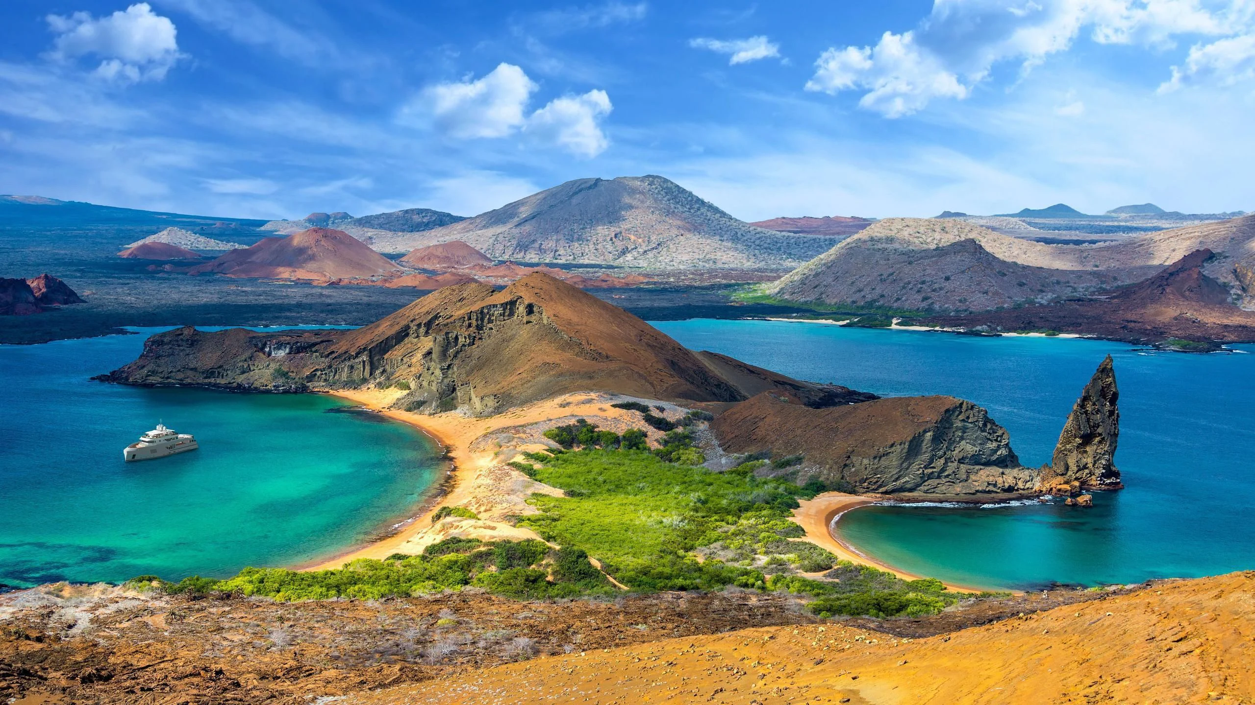 a body of water with mountains in the background aboard CAPE HAWK 690 Yacht for Sale