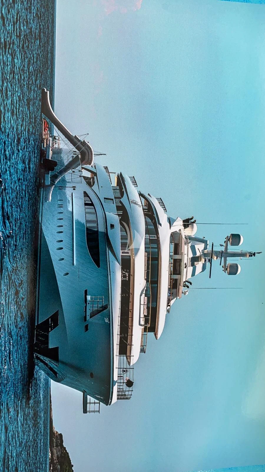 a building with a tower aboard MIMTEE Yacht for Sale