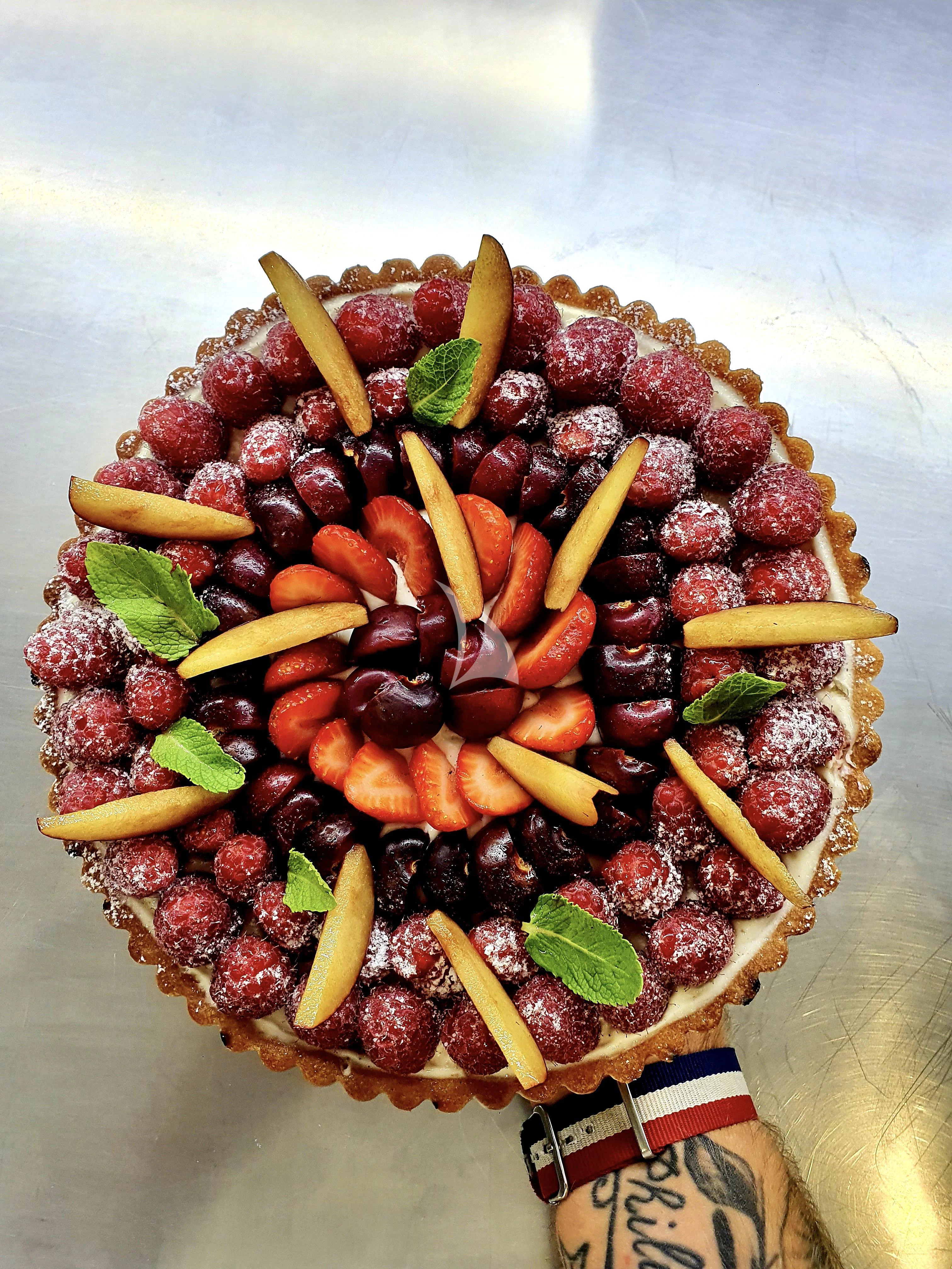 a bowl of food aboard MIMTEE Yacht for Sale