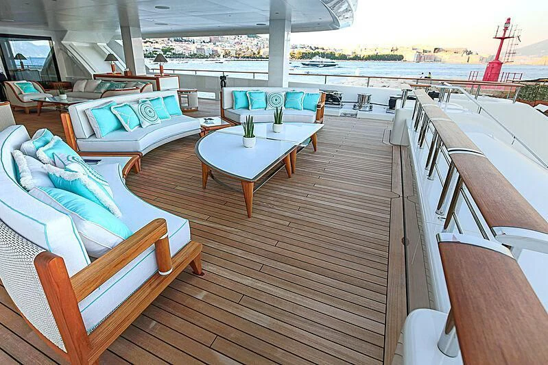 a boat on the water aboard MIMTEE Yacht for Sale