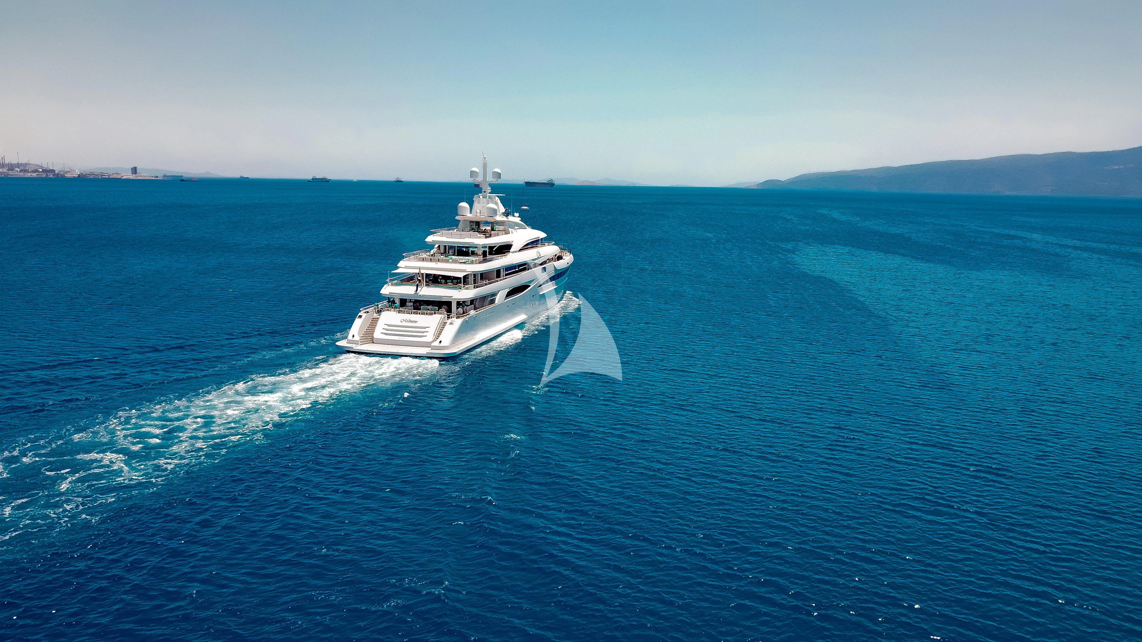 a boat on the water aboard MIMTEE Yacht for Sale