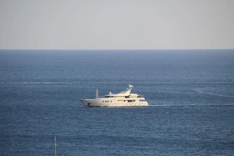 a boat in the water aboard JAZ Yacht for Charter