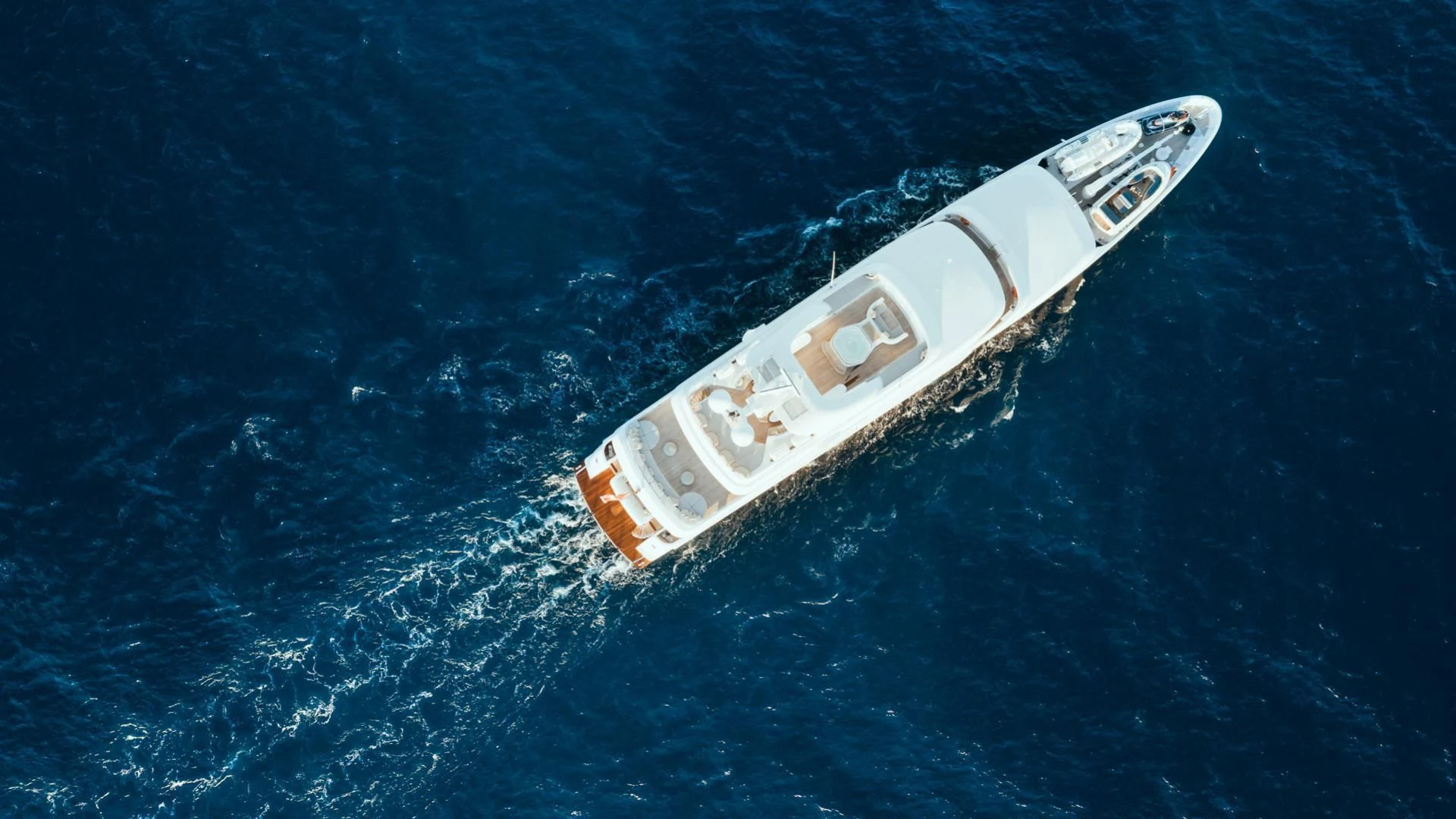 a satellite in space aboard JAZ Yacht for Charter