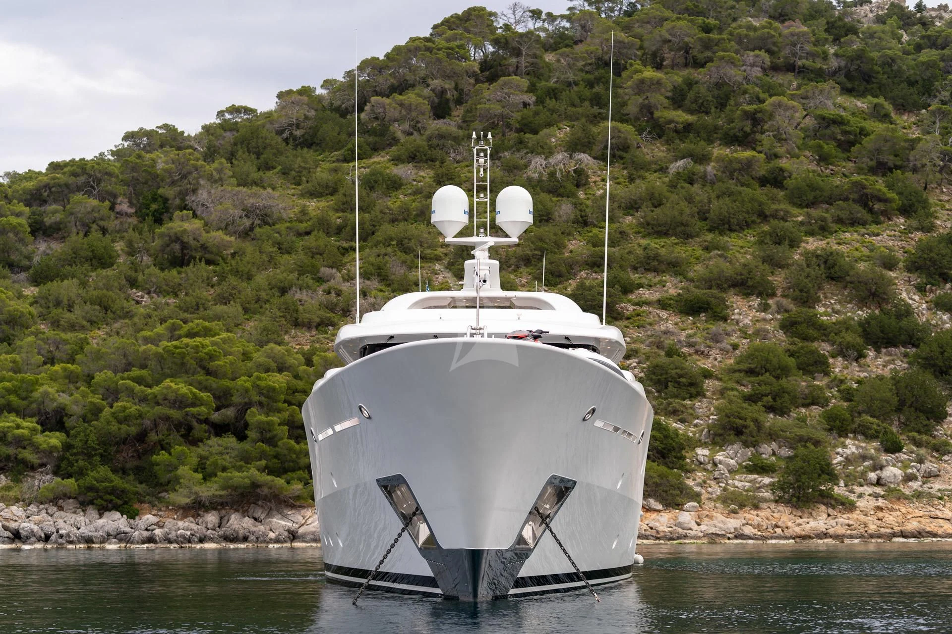 a boat in the water aboard JAZ Yacht for Charter