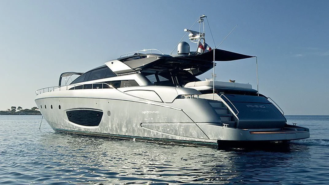 a white yacht on the water aboard WHATEVER Yacht for Sale