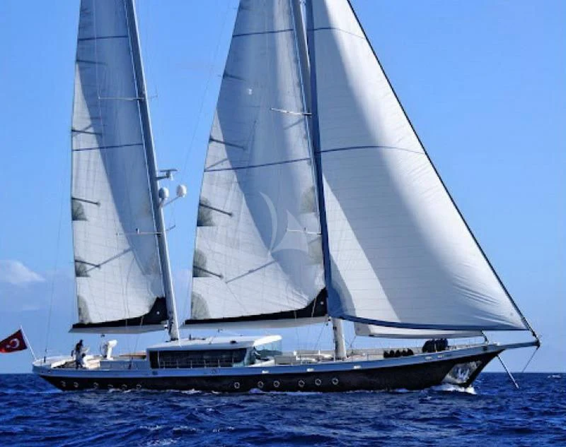 a sailboat on the water aboard TUYIKA S Yacht for Sale