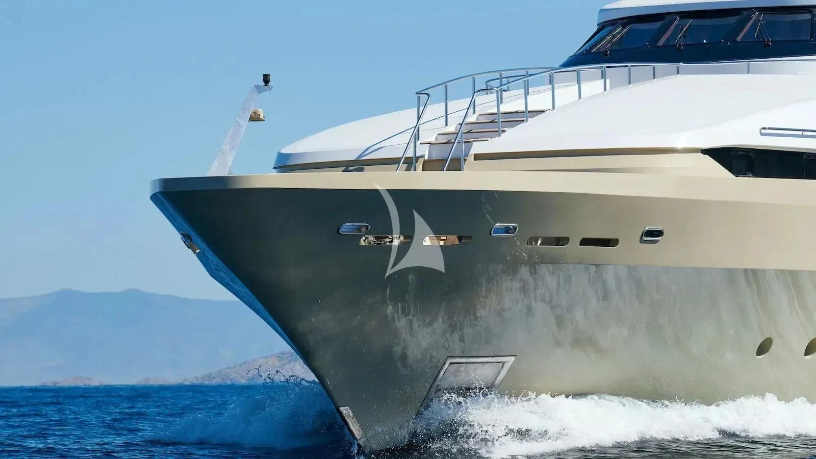 a boat on the water aboard PROMETHEUS I Yacht for Charter