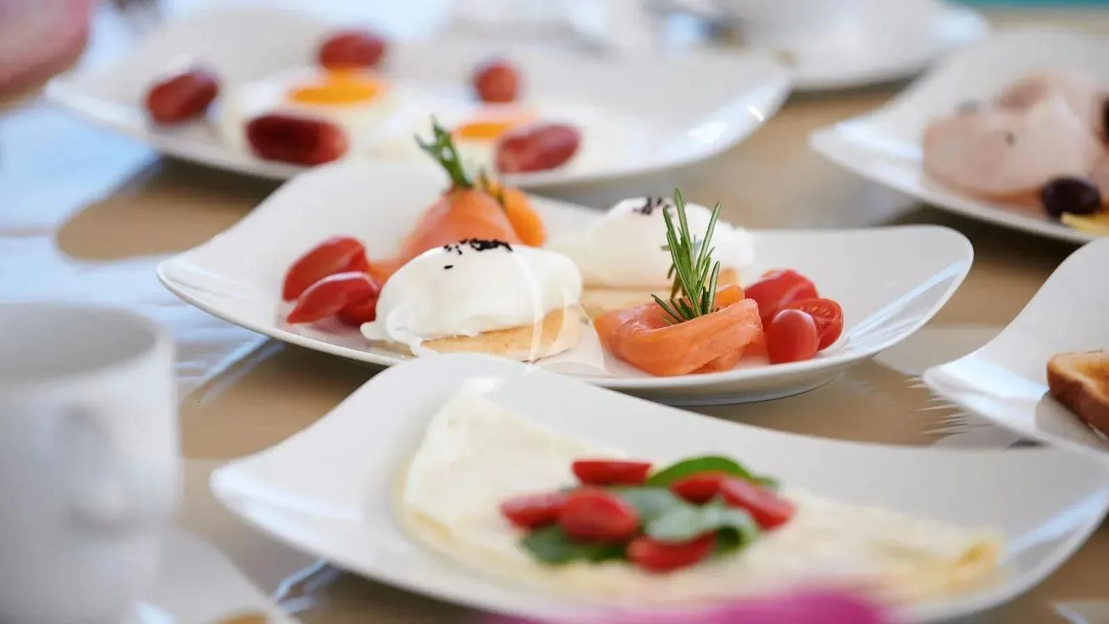 a plate of sushi aboard PROMETHEUS I Yacht for Charter