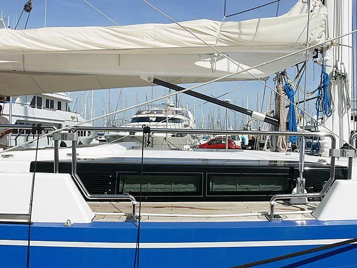 a boat on the water aboard RIPPLE Yacht for Sale