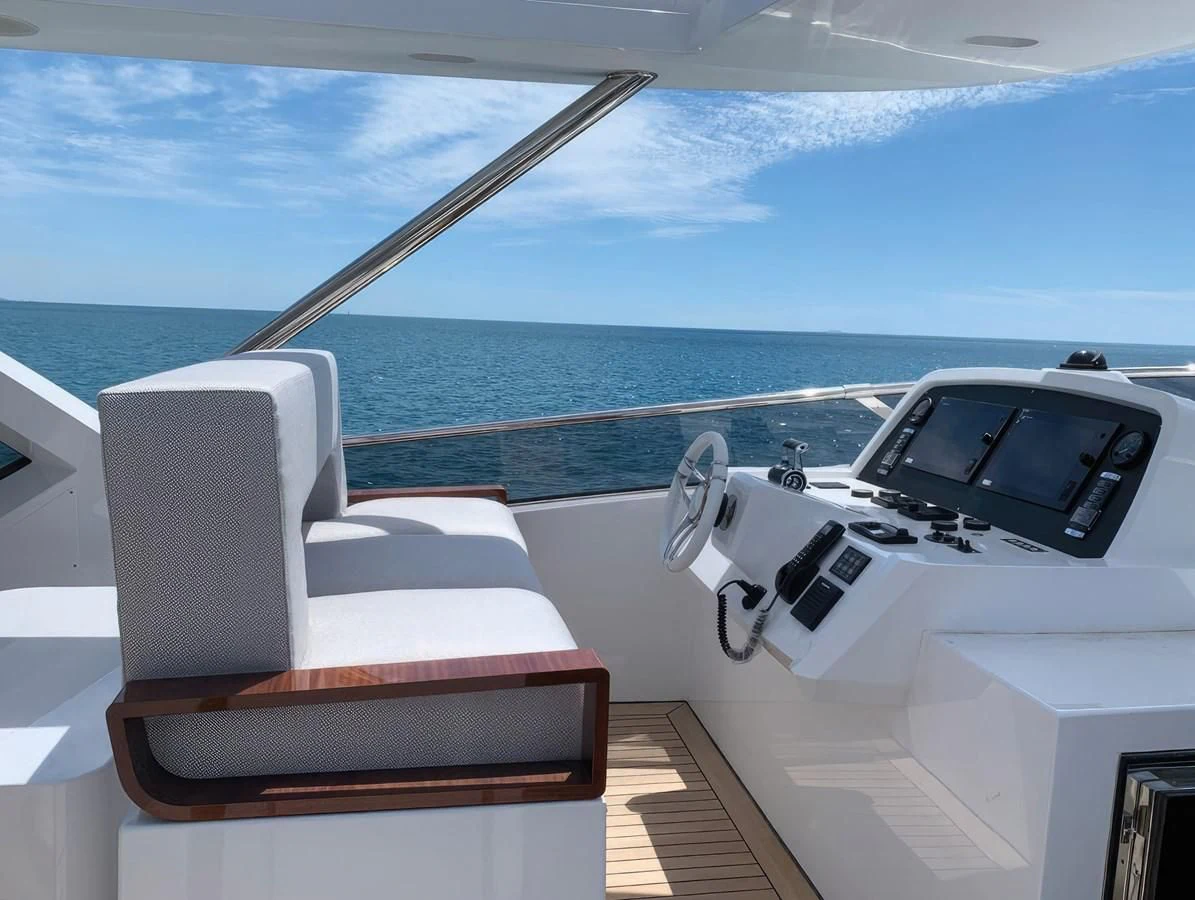 a boat on a boat aboard ECLIPSE Yacht for Sale