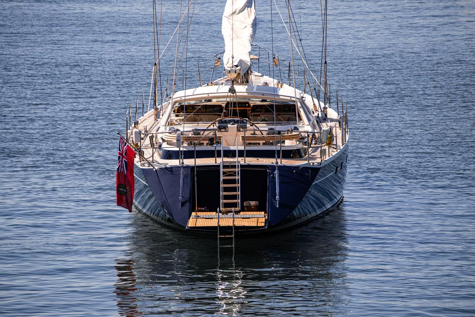 a boat on the water aboard SCARENA Yacht for Charter