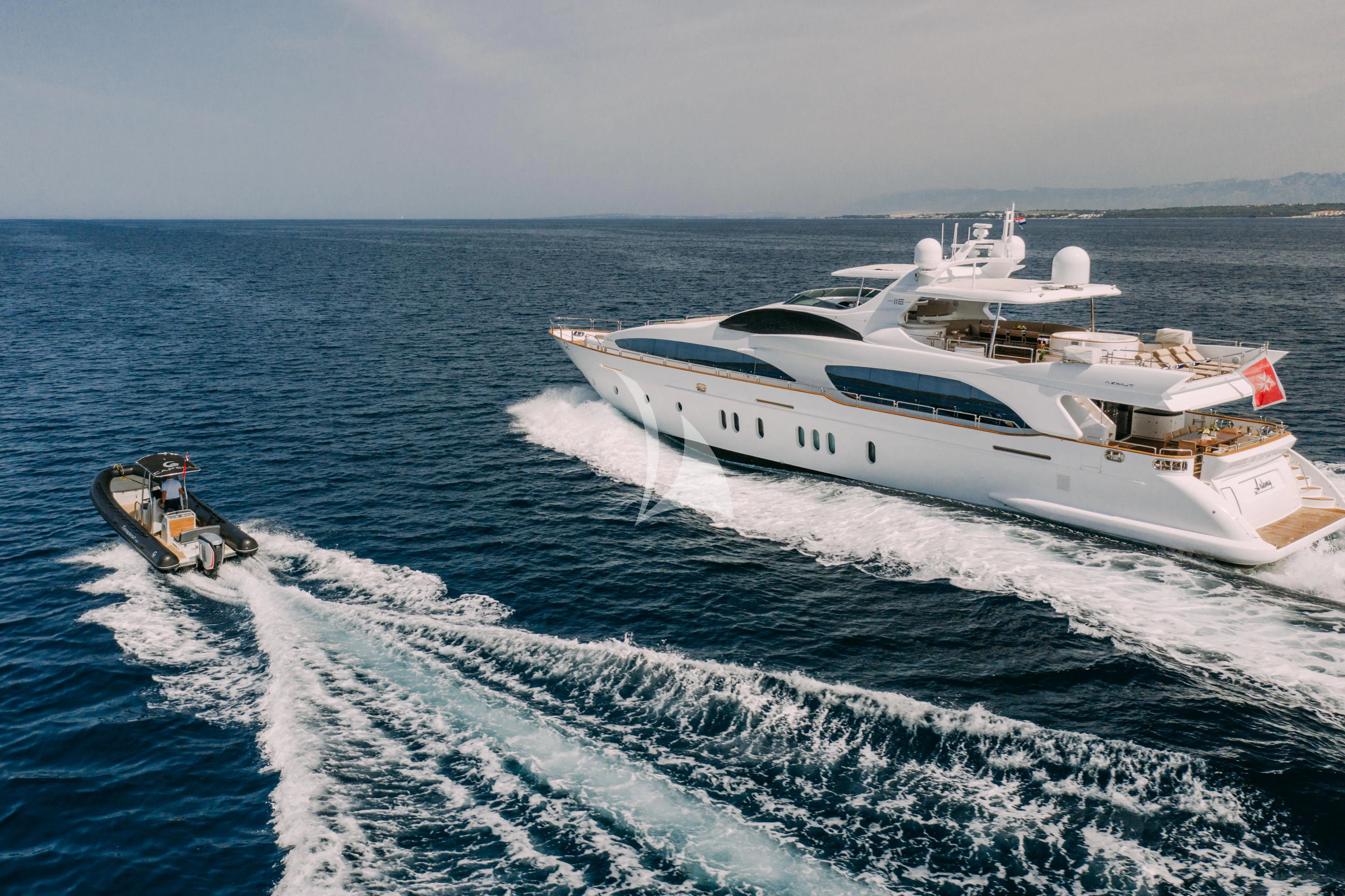 a boat on the water aboard ARTEMY Yacht for Sale