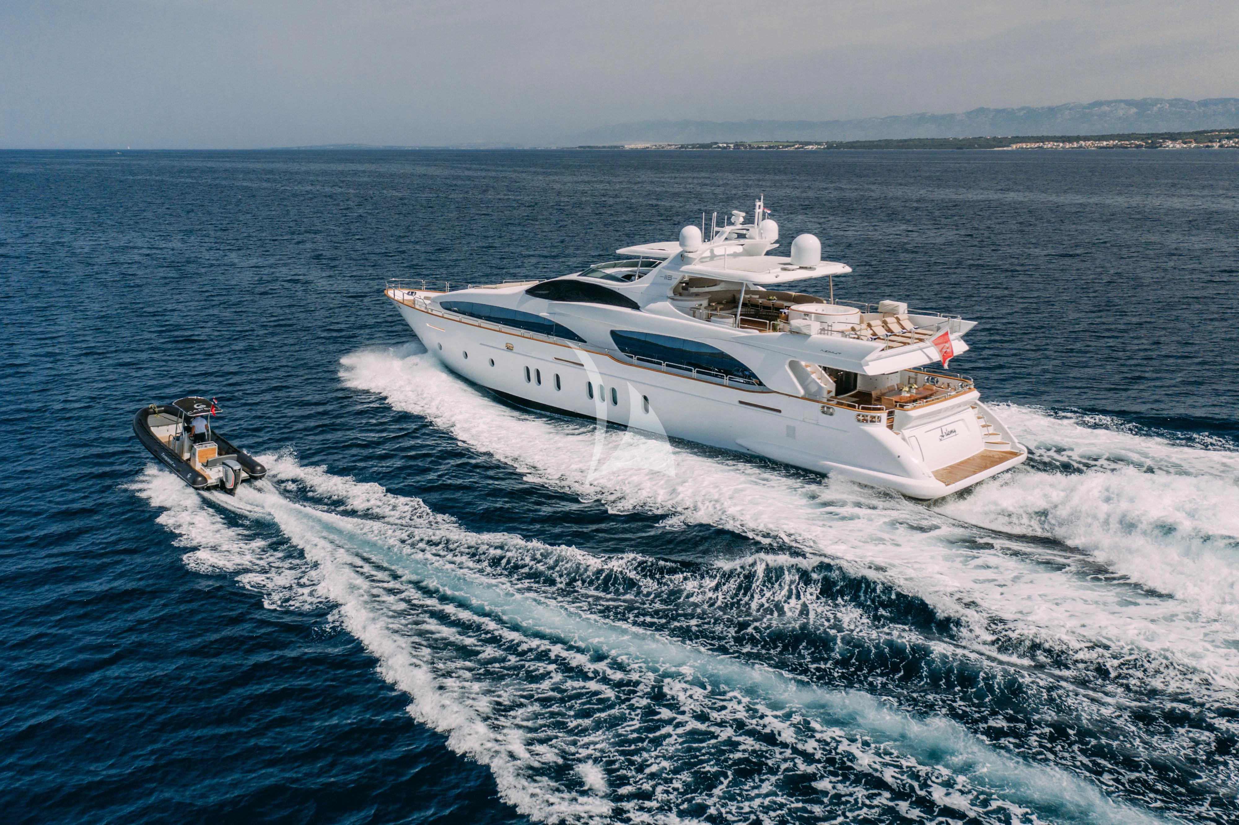 a boat on the water aboard ARTEMY Yacht for Sale