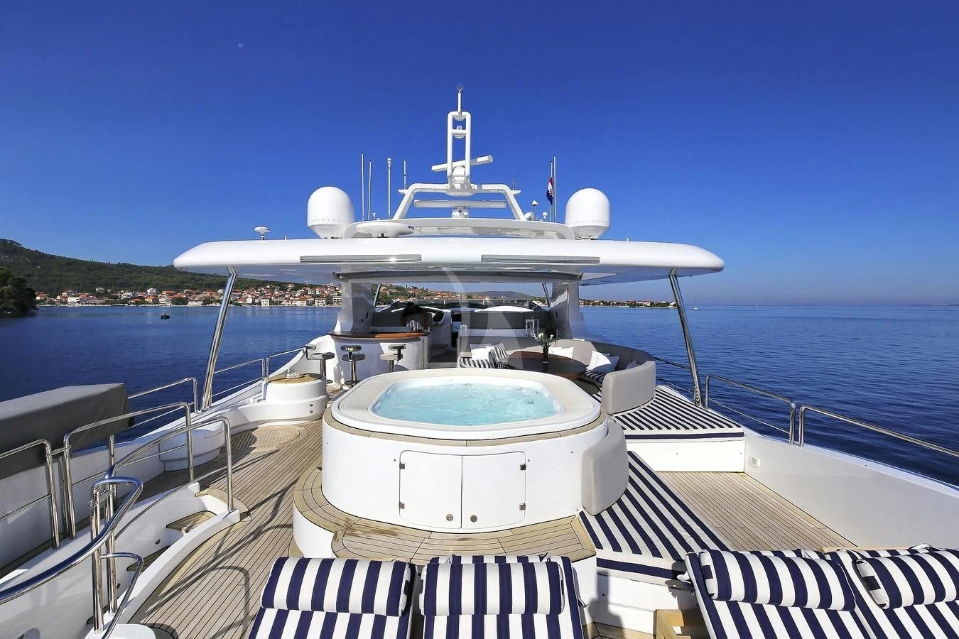 a boat on a body of water aboard ARTEMY Yacht for Sale