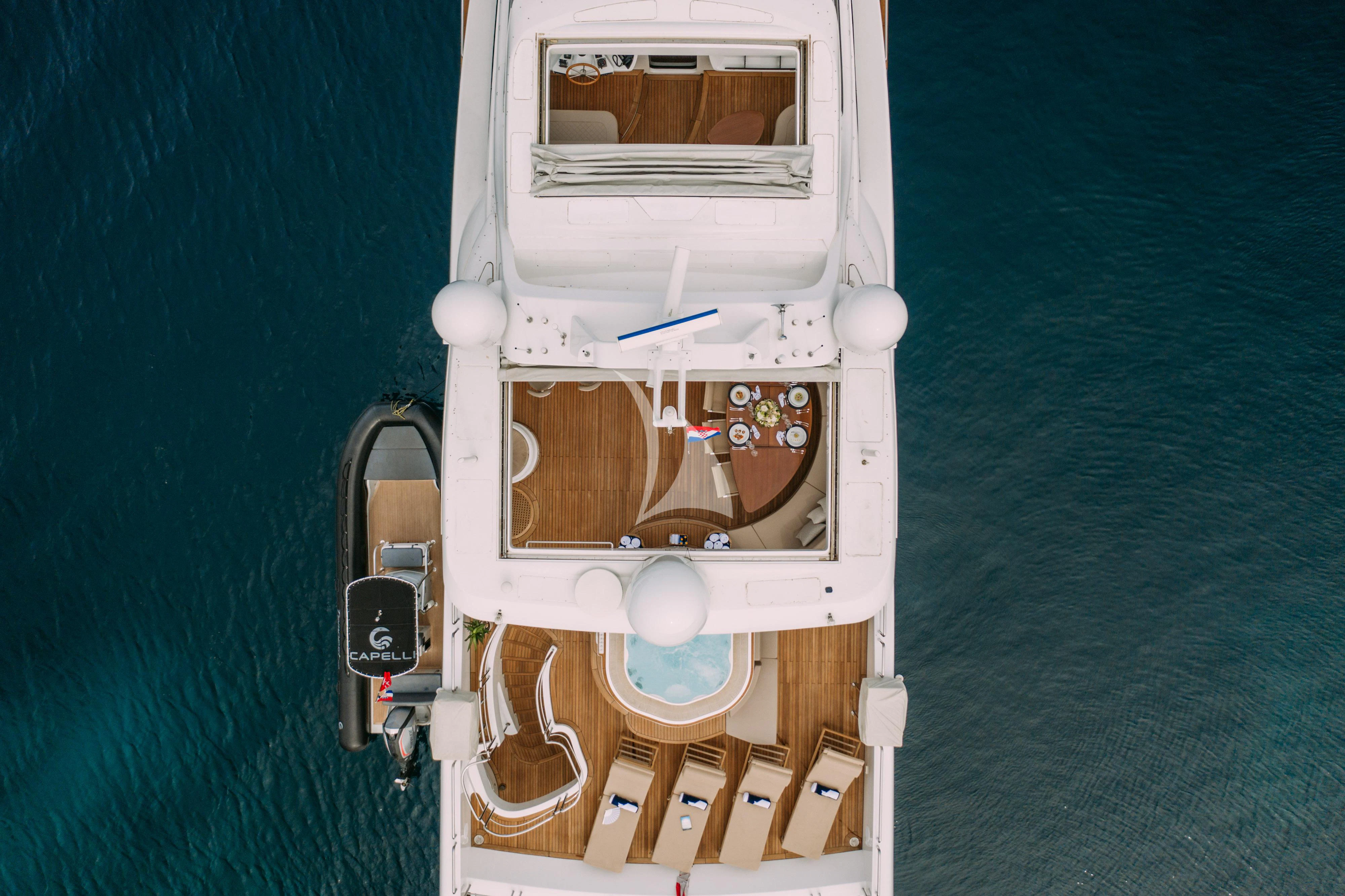 a small white machine aboard ARTEMY Yacht for Sale