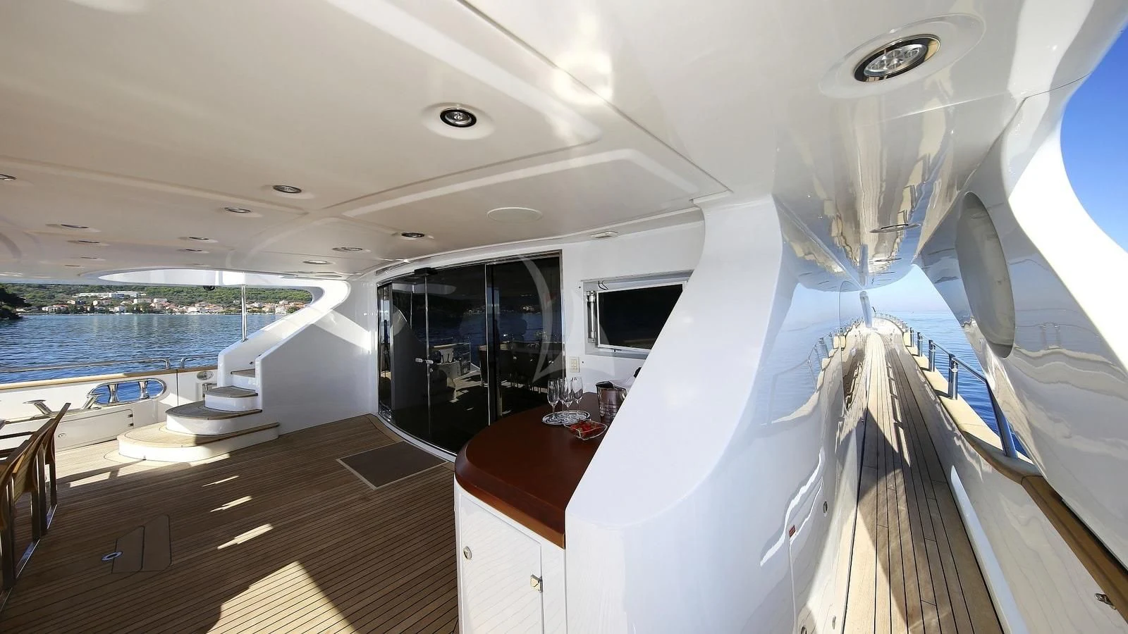 inside of a boat aboard ARTEMY Yacht for Sale