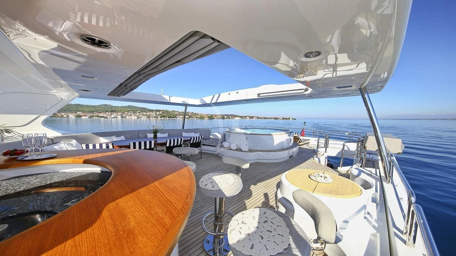 a boat on the water aboard ARTEMY Yacht for Sale