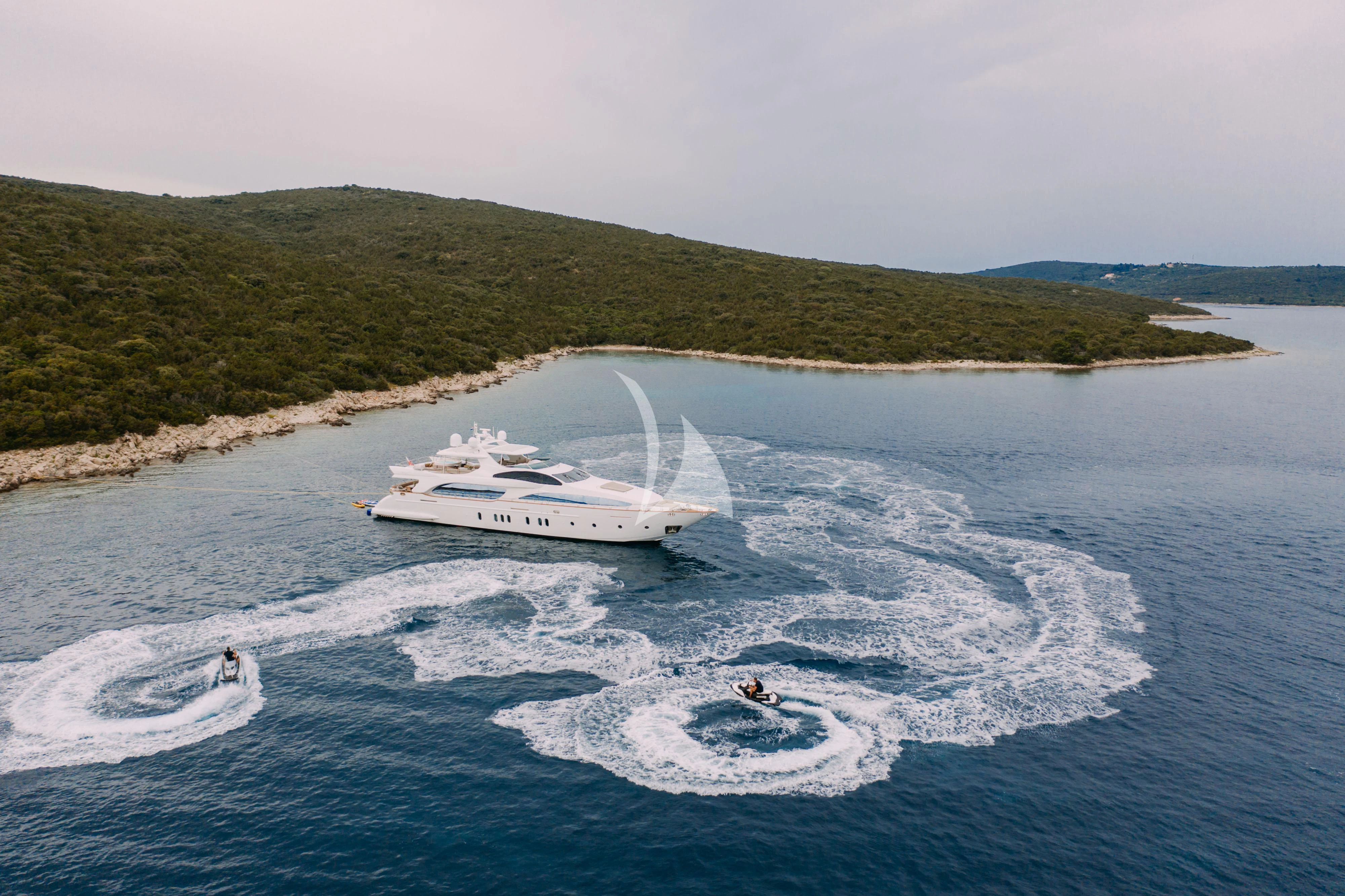 a boat on the water aboard ARTEMY Yacht for Sale