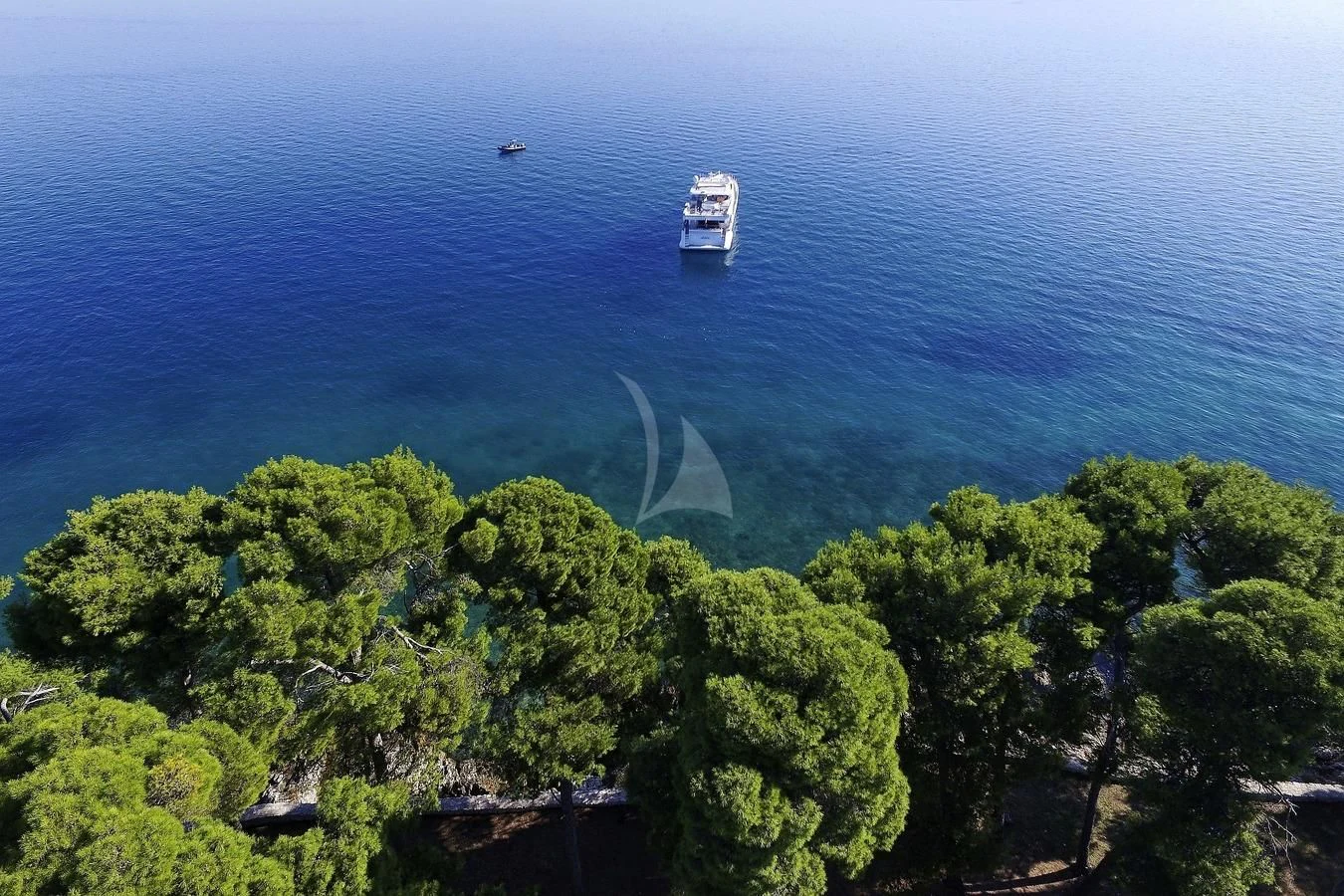 a boat in the ocean aboard ARTEMY Yacht for Sale
