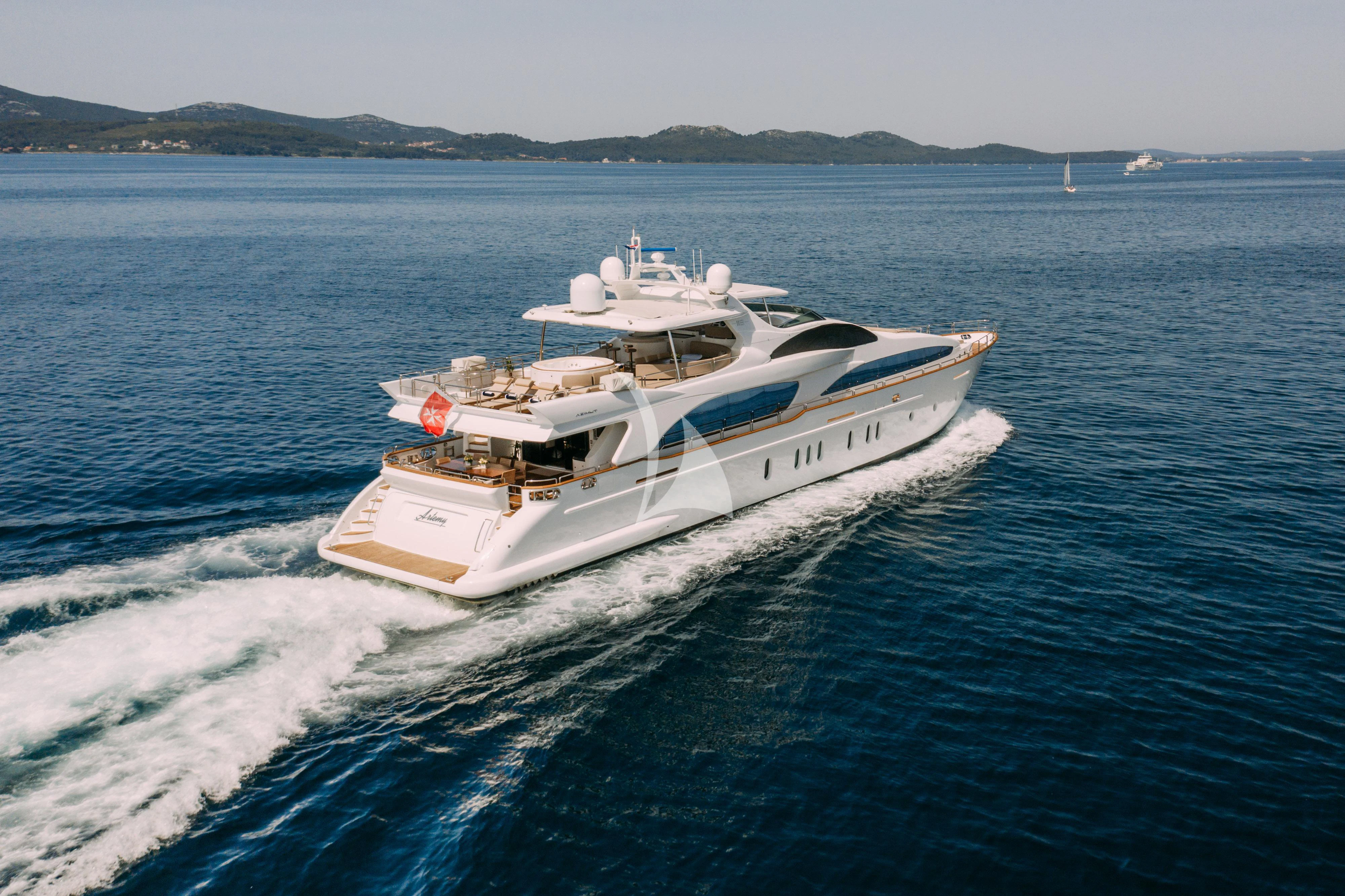 a boat on the water aboard ARTEMY Yacht for Sale