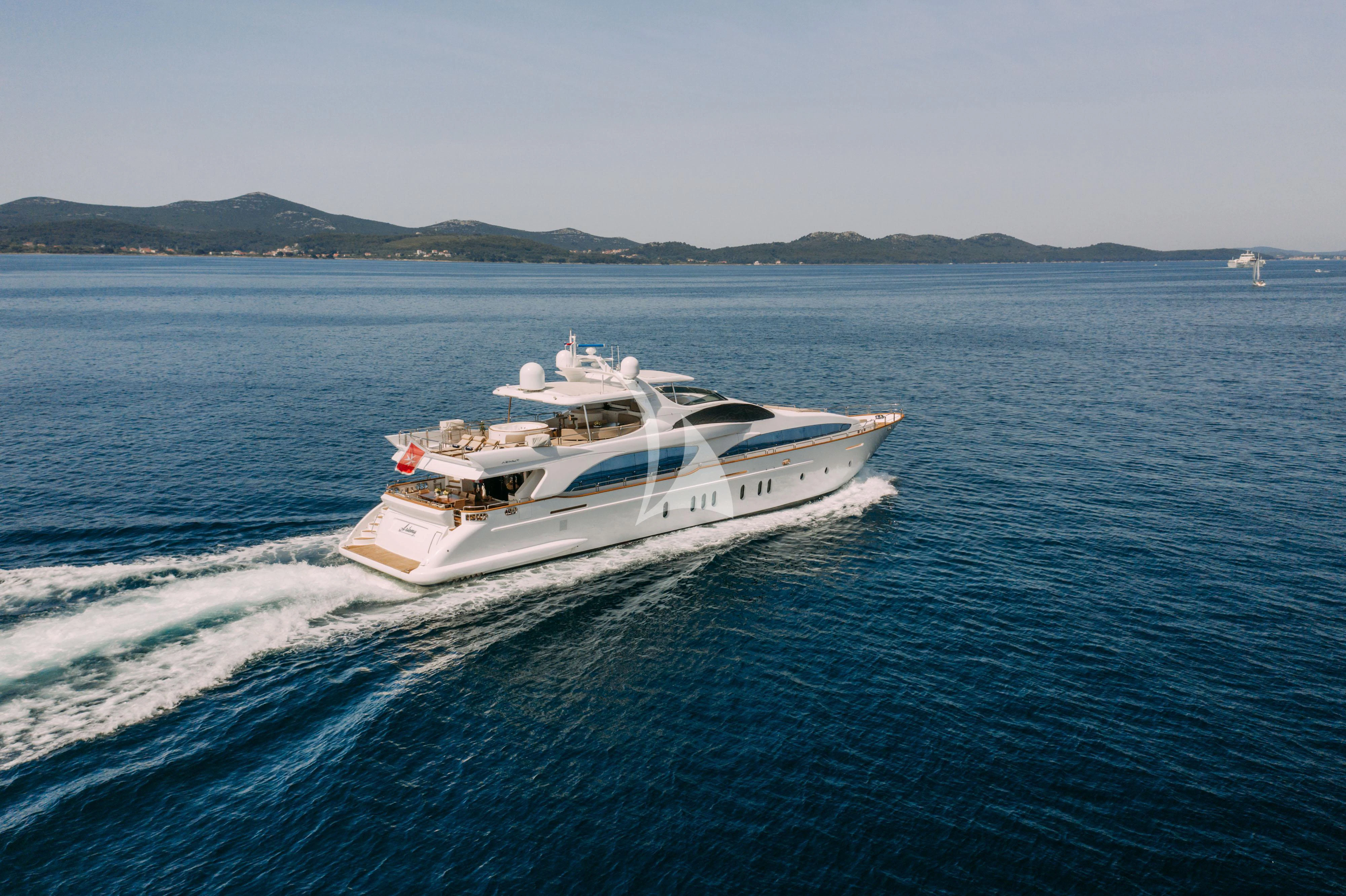 a boat on the water aboard ARTEMY Yacht for Sale