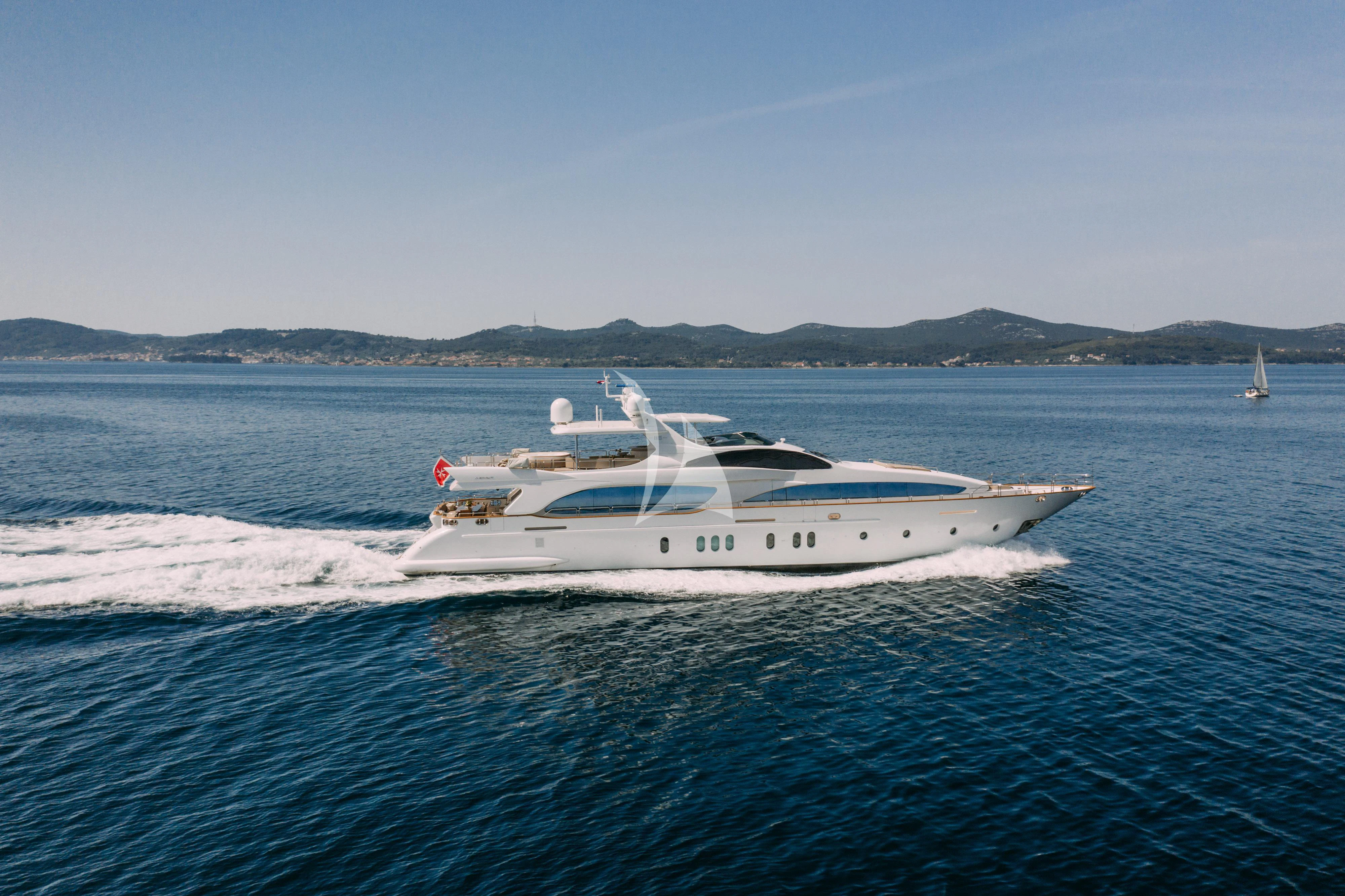 a boat on the water aboard ARTEMY Yacht for Sale