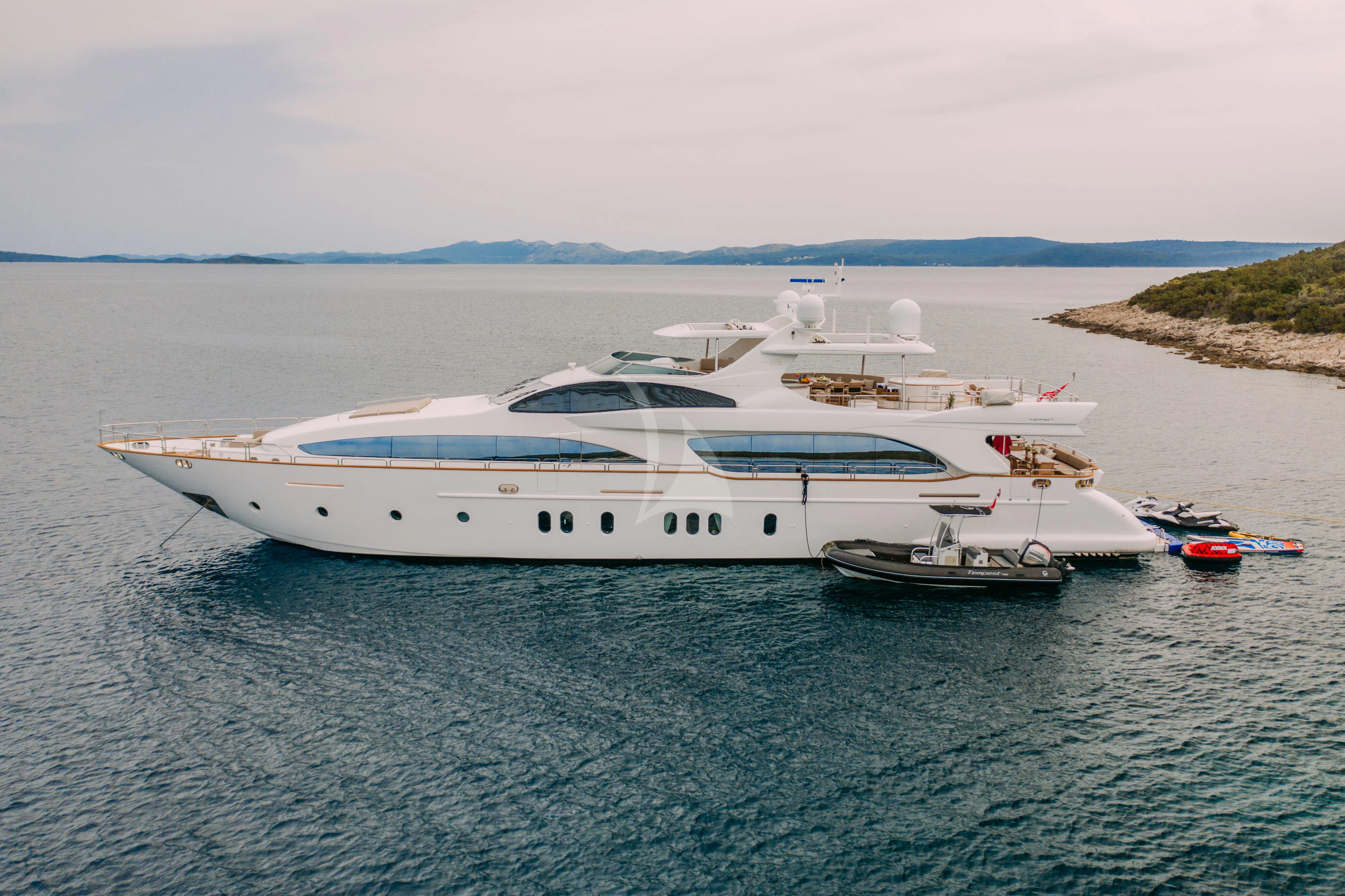 a boat on the water aboard ARTEMY Yacht for Sale