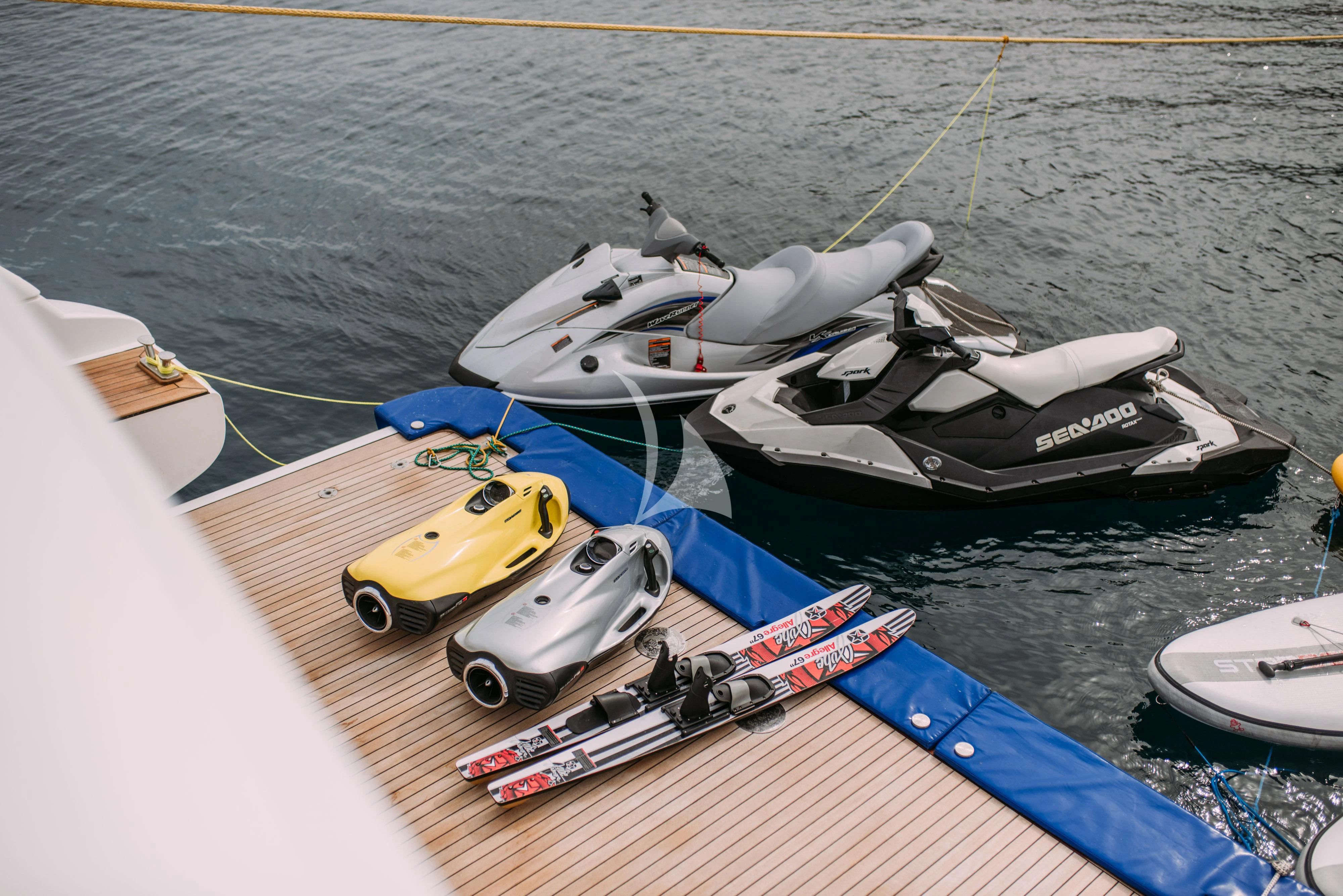 boats on the water aboard ARTEMY Yacht for Sale