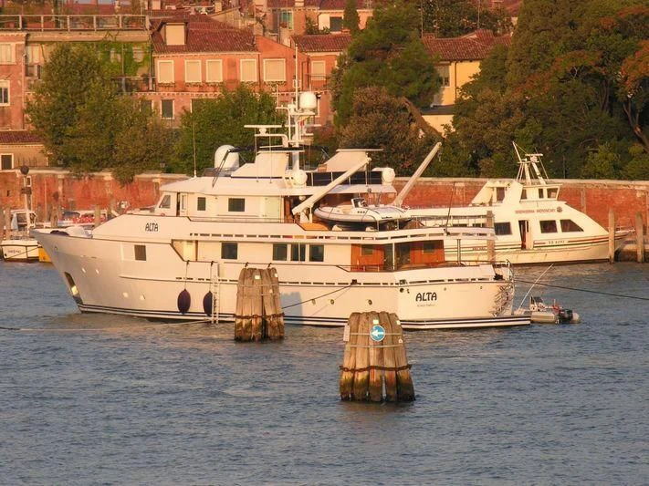 a boat in the water aboard GALAPAGOS EXPLORER Yacht for Sale