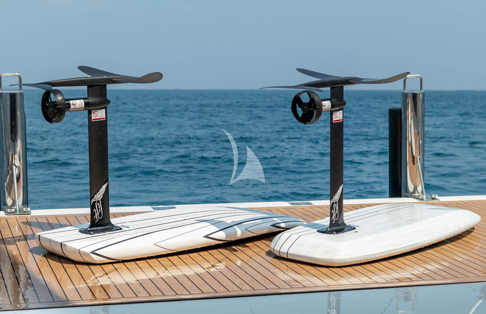 a camera on a boat aboard ST DAVID Yacht for Sale