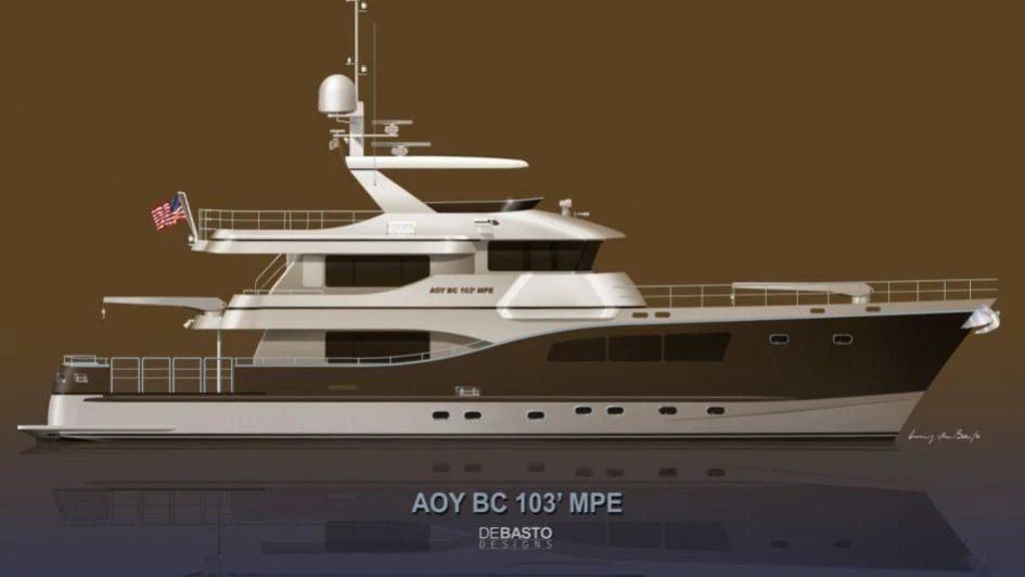 graphical user interface aboard ST DAVID Yacht for Sale