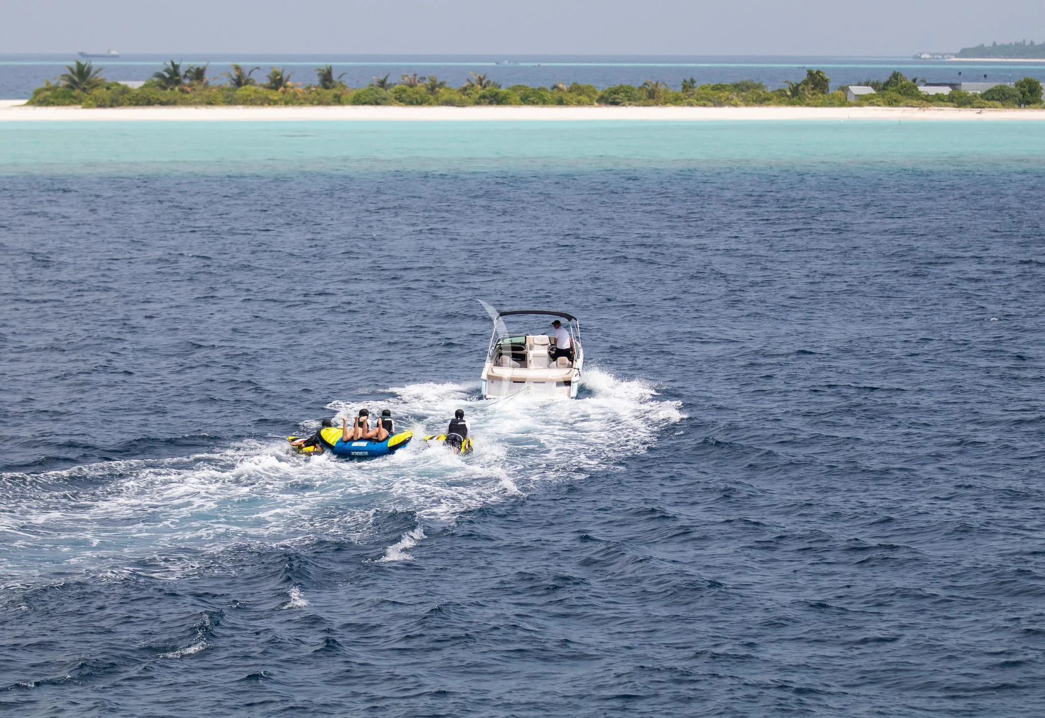 a group of people in a boat aboard ST DAVID Yacht for Sale