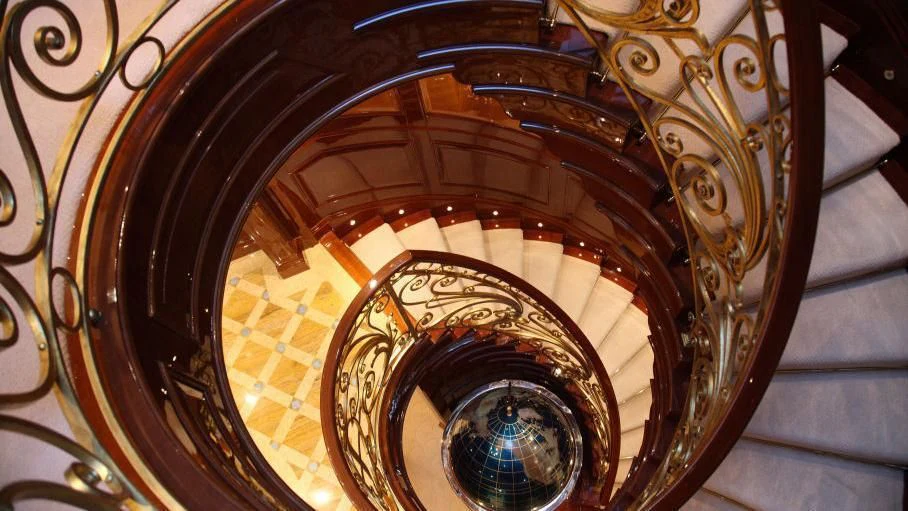 a close-up of the inside of a building aboard ST DAVID Yacht for Sale